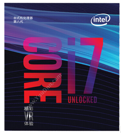 英特尔 Intel酷睿六核I7-8700盒装处理器CPU