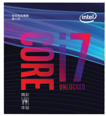 英特尔 Intel 酷睿六核I7-8700盒装处理器 CPU