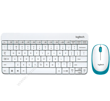 罗技 Logitech MK245Nano(白色) 无线键盘鼠标套装