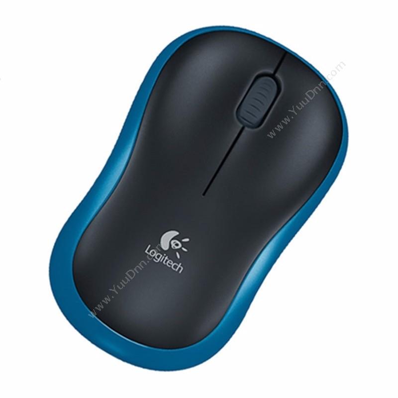 罗技 LogiM186(蓝)-线下键盘鼠标