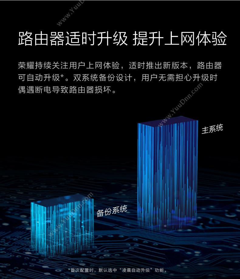 华为 Huawei HiRouter-H1-10-荣耀路由X1增强版-白色 无线路由器
