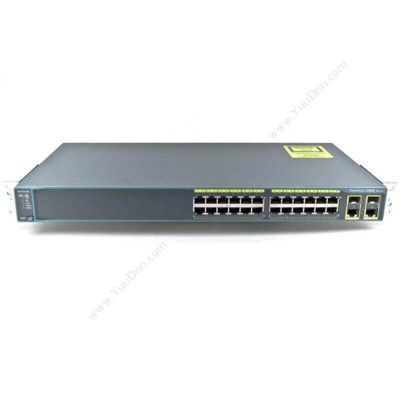 思科 Cisco2960+系列二层百兆以太网接入WS-C2960+24TC-S千兆网络交换机