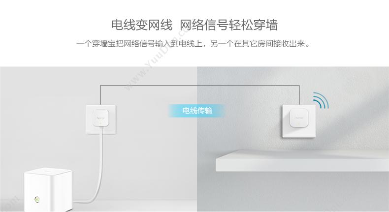 华为 Huawei PT201+PT230荣耀WiFi穿墙宝单支版 MODEN（猫）