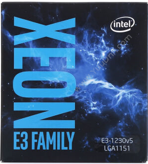 英特尔 Intel至强处理器E3-1230V5盒装CPU服务器CPU