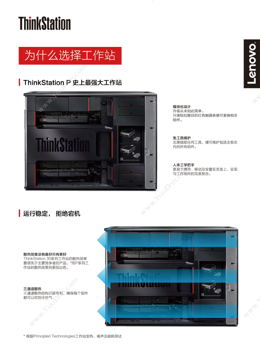 联想 Lenovo ThinkStationP71030B6A00JCW  台式工作站