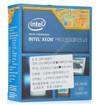 英特尔 Intel至强系列E5-2620V3FCLGA2011-3插槽盒装CPU服务器CPU