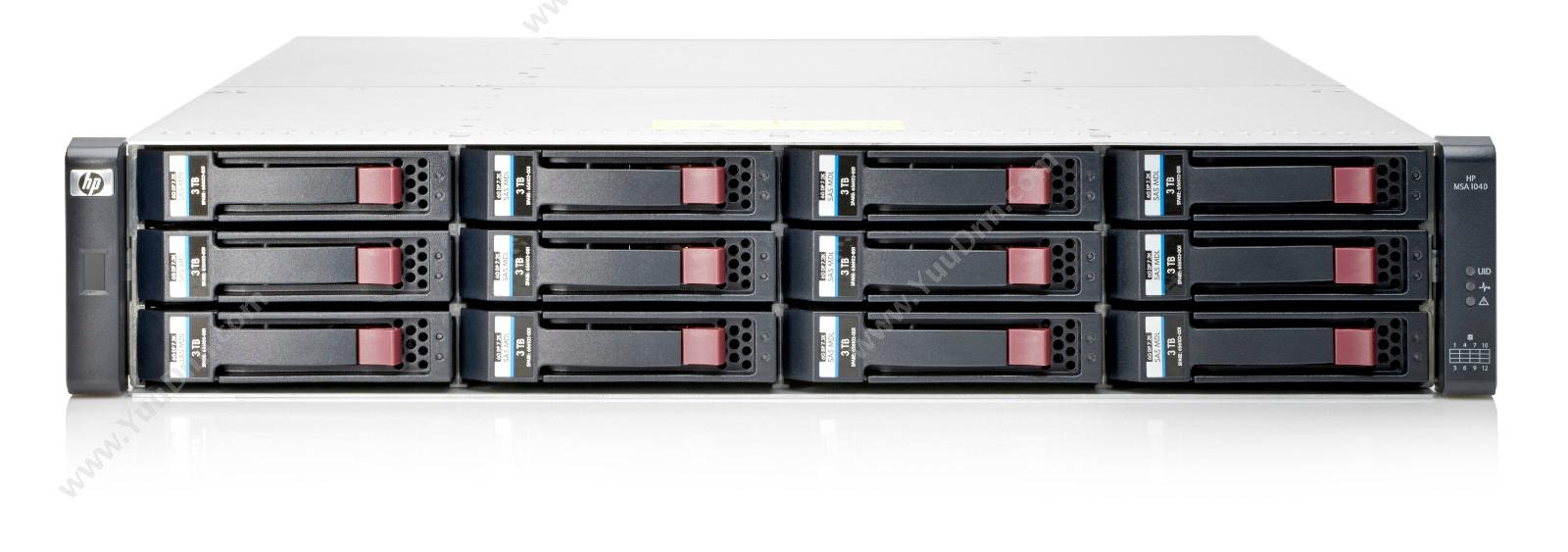 惠普 HPK2Q89AMSA10402-portSASDualController企业网络存储