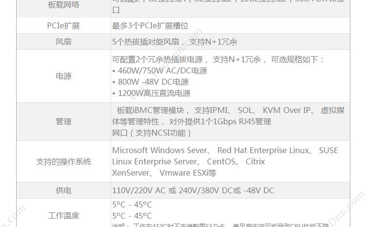 华为 Huawei RH1288V3 8盘BC1M08HGSC 1U机架式服务器