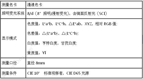 彩谱 CS-260潘通色卡读数仪 其它光学仪器