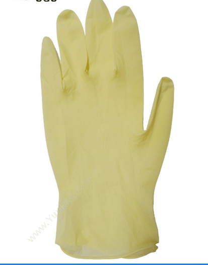 嘉湛力净化乳胶手套9一次性手套