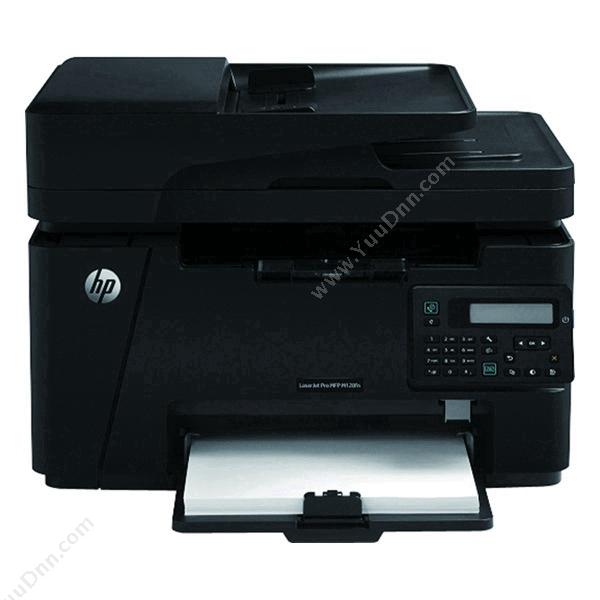 惠普 HPLaserJet Pro MFP M128fn (黑白)（CZ184A） A4  1台 (打印/复印/扫描/传真/有线网络）A4黑白激光打印机
