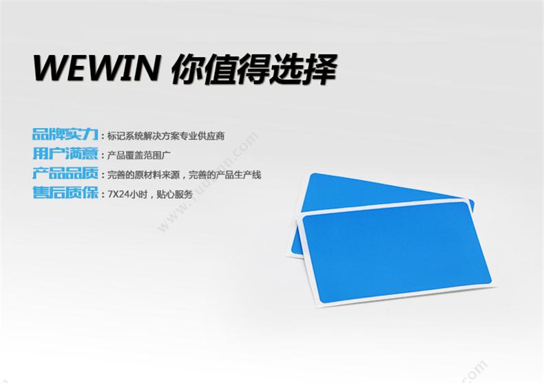 伟文 Wewin P38-60BL-250 设备标签 线缆标签