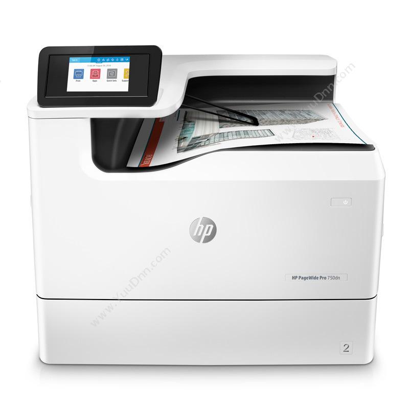 惠普 HPPageWide Pro 750dn 彩色页宽打印机 A3宽幅打印/绘图仪