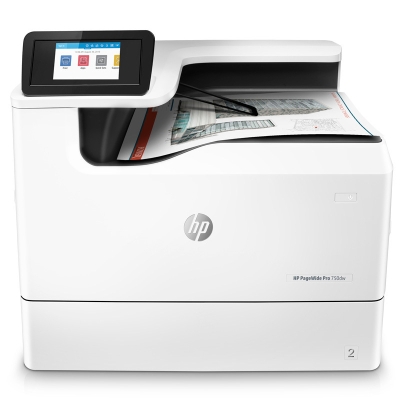 惠普 HP PageWide Pro 750dw 彩色页宽打印机 A3 大幅面打印机/绘图仪