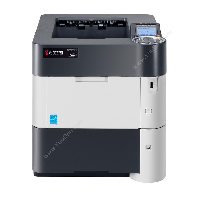 京瓷 KyoceraP3060dn  A4   (黑白)双面网络A4黑白激光打印机