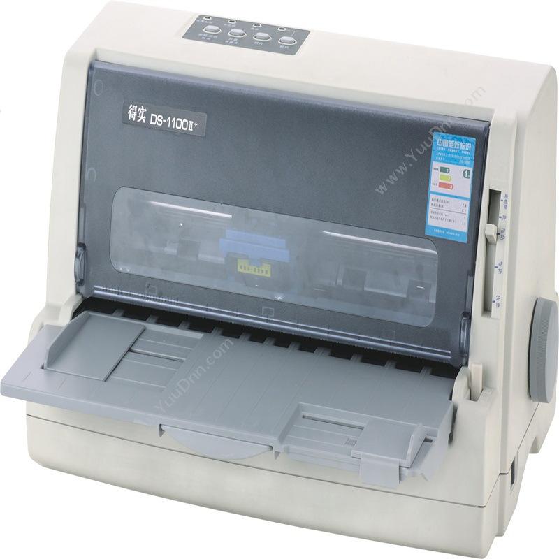 得实 Dascom DS-1100II+ 平推票据打印机（三年保修） 24针82列 商用级标签机