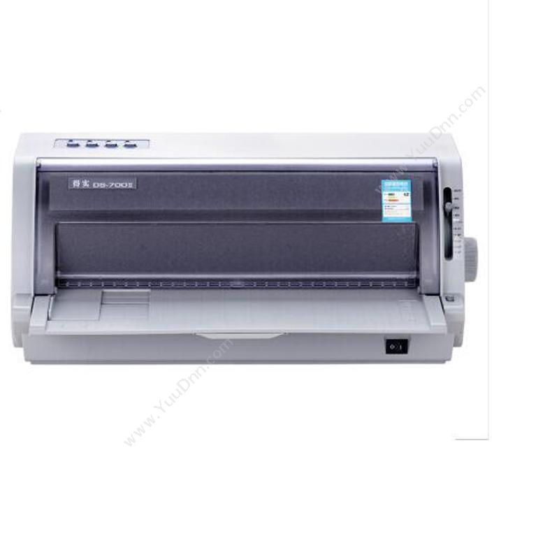 得实 DascomDS-700II 平推票据打印机（三年保修） 24针110列商业级热转印标签机