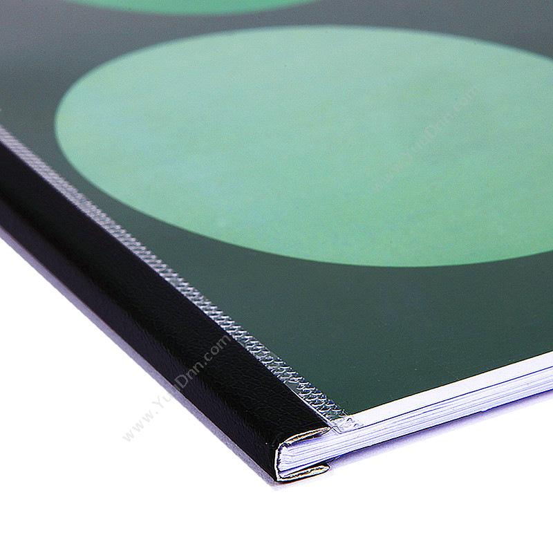 爱可 Aike A4 钢脊水晶封套 7mm（黑） 25册/包 其他规格热熔封套