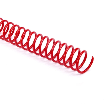 爱可 Aike 46孔 螺旋装订圈装订环 10mm（红） 100支/盒 其他装订耗材