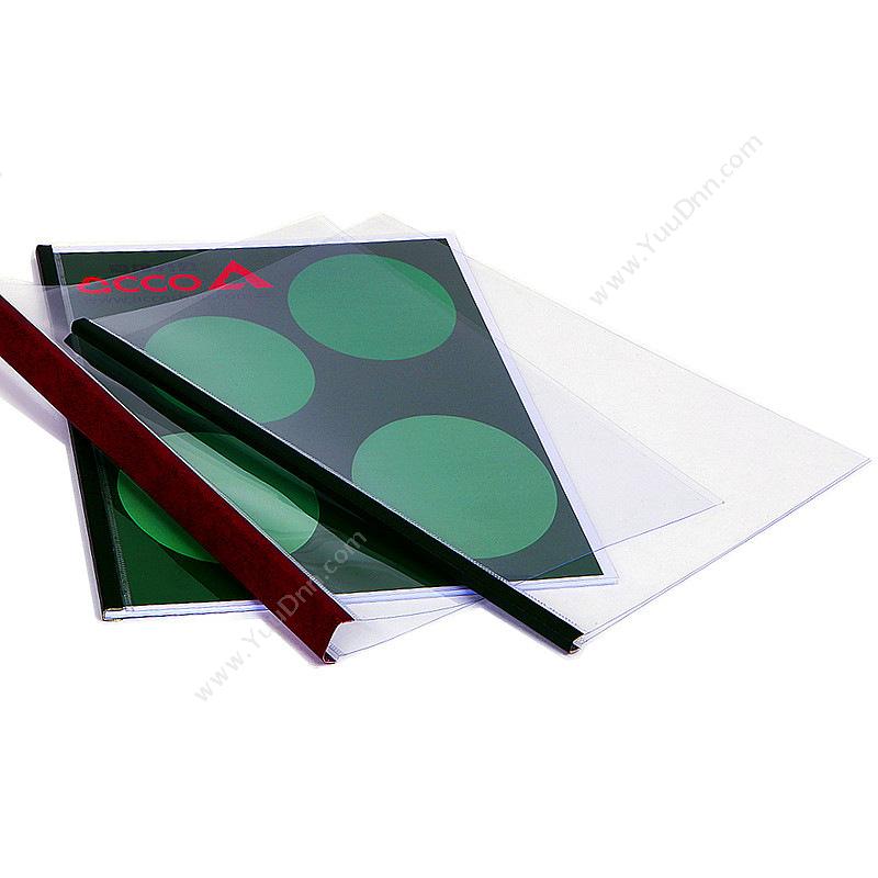 爱可 AikeA4 钢脊水晶封套 27mm（黑） 10册/包其他规格热熔封套