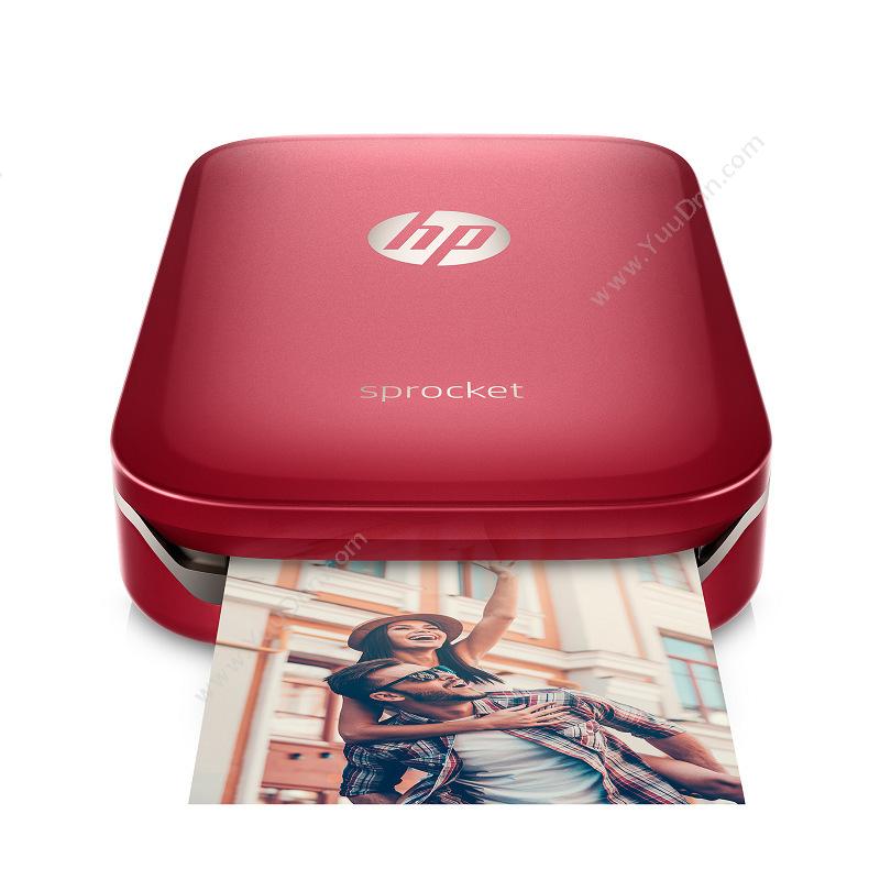 惠普 HP SprocketZ3Z93A 照片打印机 2*3英寸 （红） A4彩色喷墨打印机