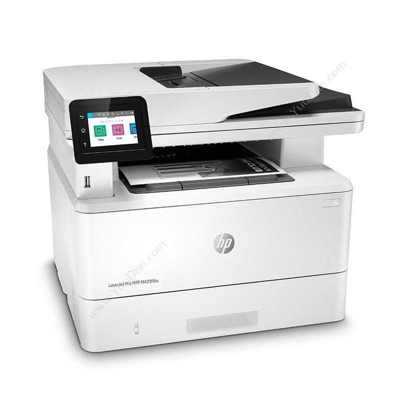 惠普 HP LaserJet Pro MFP M429fdw 复合机 标配复印/打印/扫描/网络,无线 (黑白)  38页/分钟，标配复印/打印/扫描/传真网络,无线 A4黑白激光多功能一体机