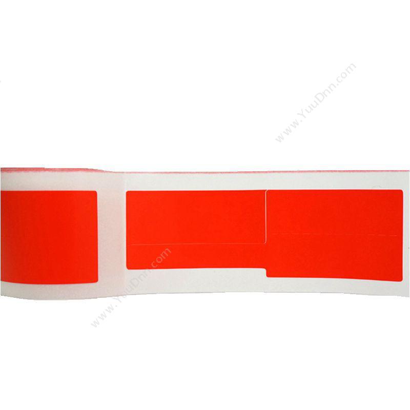 舜普 SP SF01-50R SP20旗型标签 38mm*25mm+40mm （红） 50片/卷 标签机打印配套耗材 线缆标签