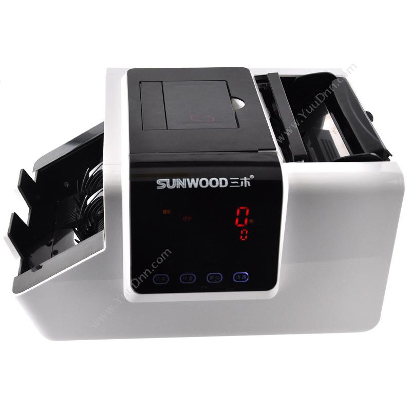 三木 Sunwood JBYD-9466（B)升级  适用新版人民币清点鉴伪 黑白色 台 双屏点钞机