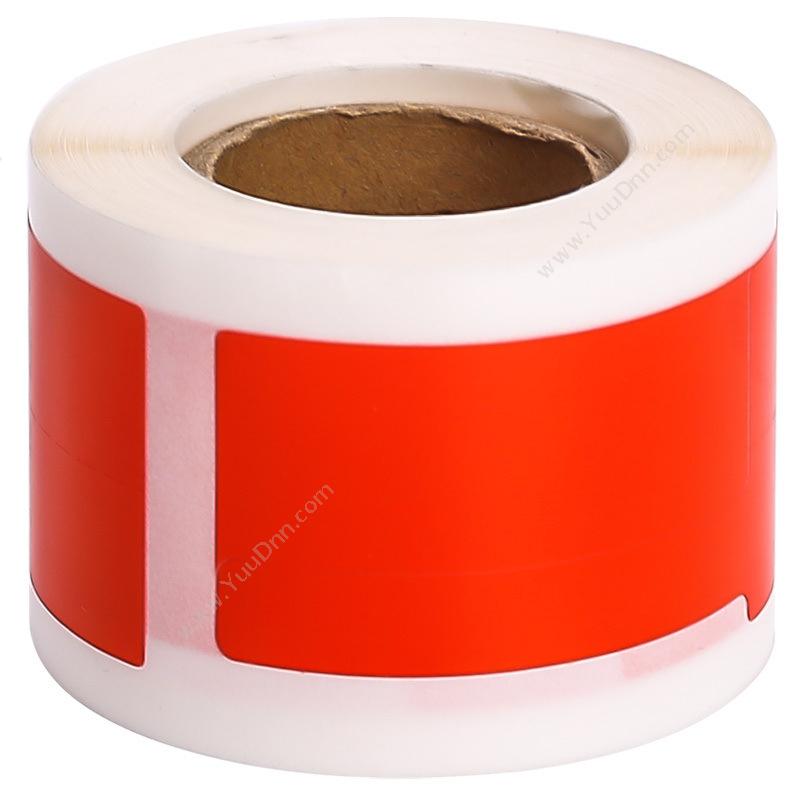 舜普 SPPF01-200R 旗型标签 38mm*25mm+40mm （红） 200片/卷 标签机打印配套耗材线缆标签