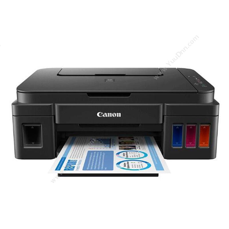 佳能 CanonG3800  A4幅面 （黑） 纸箱 一体化墨仓A4彩色激光打印机