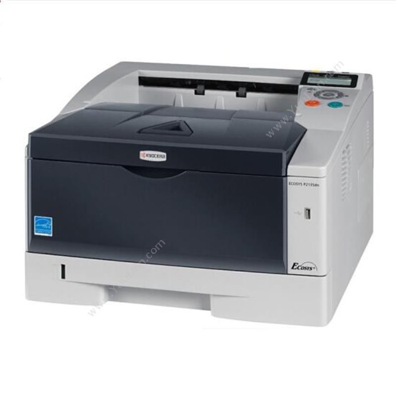 京瓷 Kyocera P2135dn  (黑白)激光 灰（黑） 纸箱 A4幅面，自动双面有线网络 A4黑白激光打印机