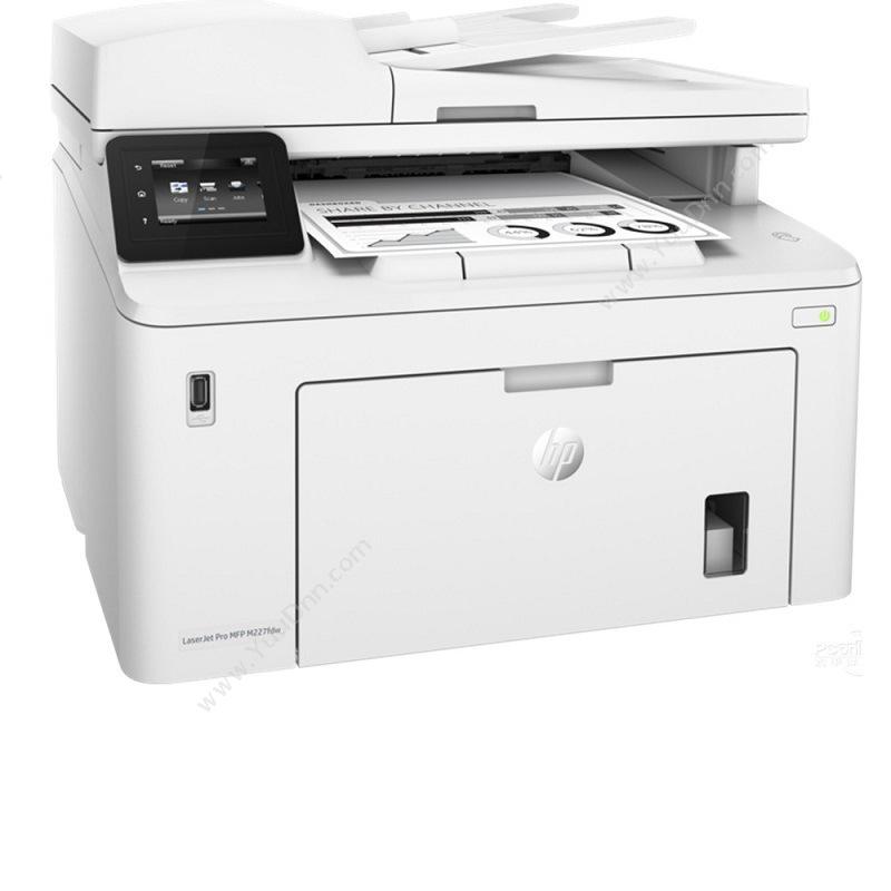 惠普 HPLaserJet Pro MFP M227FDN (黑白) 整机原厂1年免费上门保修服务A4黑白激光打印机