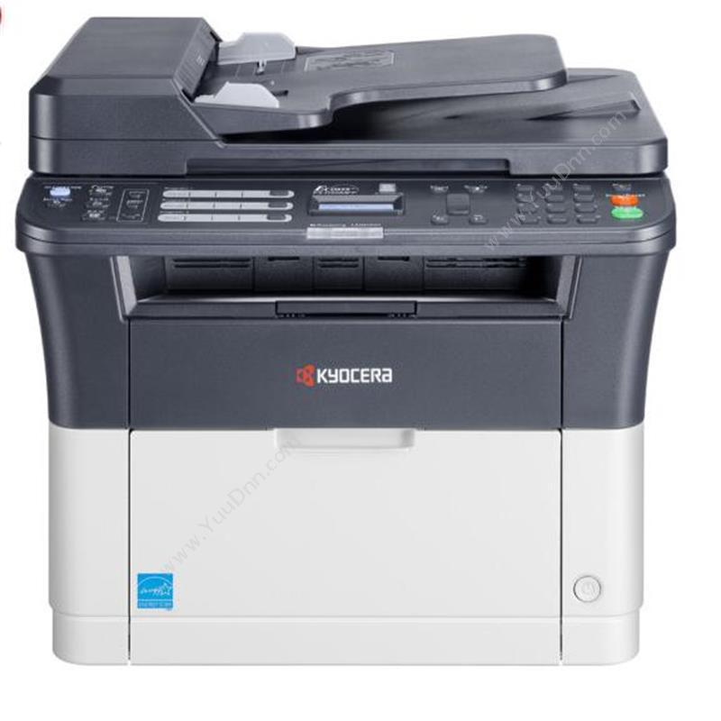 京瓷 KyoceraFS-1125MFP (黑白)激光打印/复印/扫描/传真，自动双面，有线网络 A4幅面 (黑白) 纸箱 打印/复印/扫描/传真，A4幅面，自动双面，有线网络A4黑白激光打印机