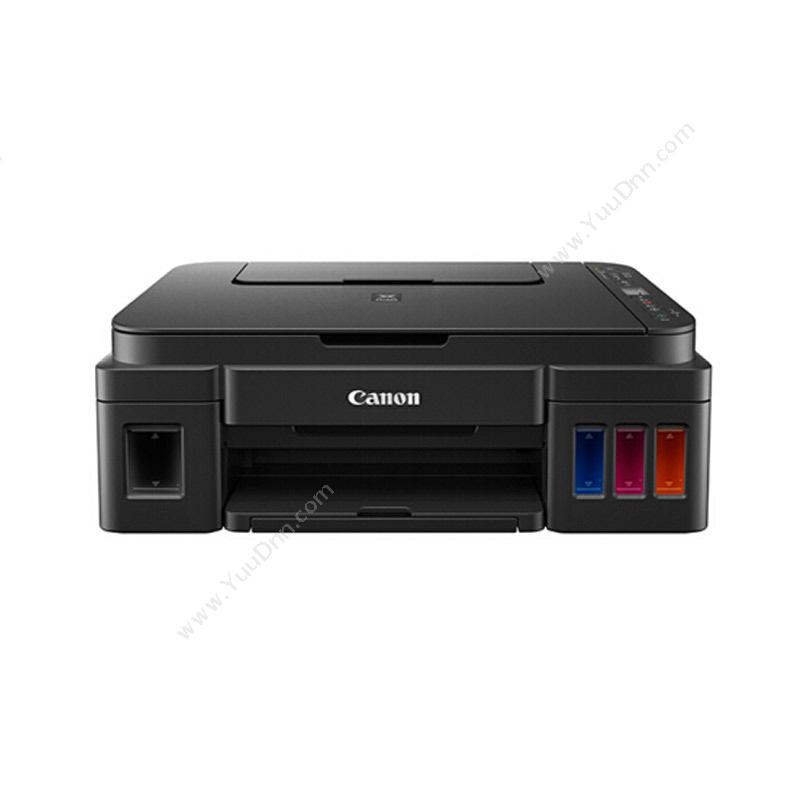 佳能 Canon G3810加墨式高容量 喷墨一体机 1.2英寸LCD显示屏445*330*163mm （黑） A4黑白喷墨多功能一体机