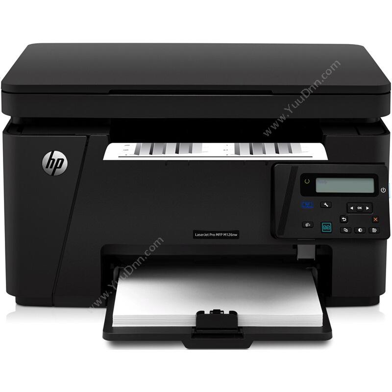 惠普 HPLaserJet Pro MFP M126nw    MFP M126nw A4(黑白)三合一无线1年保修  速度20A4黑白激光打印机