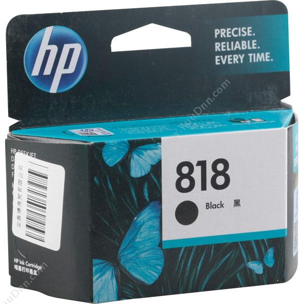 惠普 HP CC640ZZ 818号 200页（黑）（适用 Deskjet F2418,F2488,F4238,F4288,F4488           Photosmart C4688,C4788喷墨打印机用：Deskjet D1668,D2568,D2668,D5568） 打印机墨粉/墨粉盒
