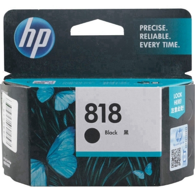 惠普 HP CC640ZZ 818号 200页（黑）（适用 Deskjet F2418,F2488,F4238,F4288,F4488           Photosmart C4688,C4788喷墨打印机用：Deskjet D1668,D2568,D2668,D5568） 打印机墨粉/墨粉盒