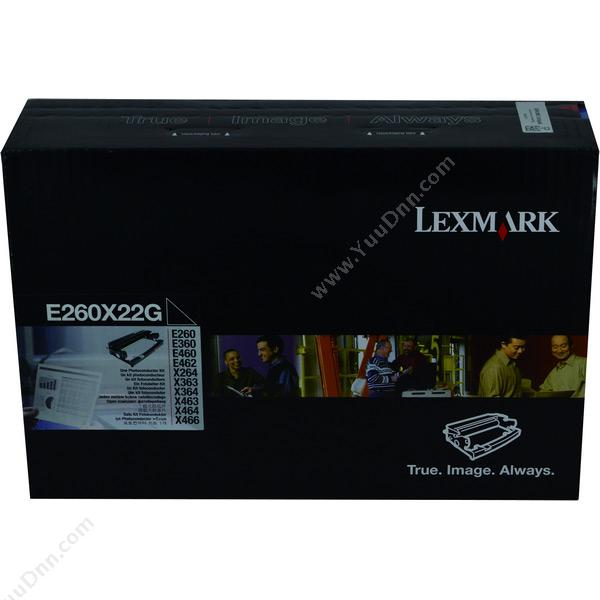 利盟 LexmarkE260X22G （不含粉) 30000页（黑）（适用 E260d/E260dn、E360d/E360dn、E460dn/E460dw、X264/X363/X364、X463/X464/X466、30000页）硒鼓