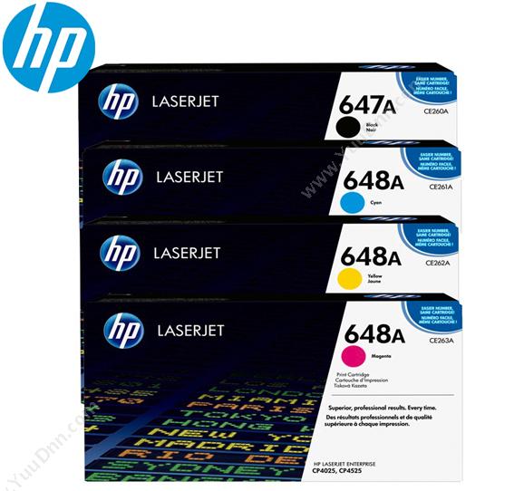 惠普 HP CE261A11,000页（适用 Color LaserJet CP4025n/4025dn 打印机用 /Color LaserJet CP4540mFP/Color LaserJet CP4525n/4525dn 打印机用 ） 硒鼓