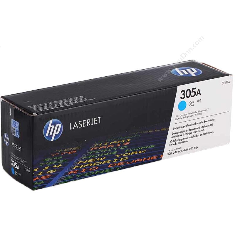 惠普 HP CE411A2600页（青） 1支（适用 LaserJet Pro m351a/m451dn/m451nw 打印机用系列 新/LaserJet Pro m375nw/m475dn 打印机用系列） 硒鼓