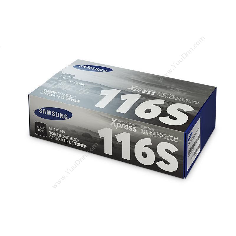 三星 SamsungmLT-D116S/XIL 墨  1500页（黑）（适用 Samsung SL-m2676N/SL-m2676FH/SL-m2876HN/SL-m2626/SL-m2626D/SL-m2826ND）墨盒