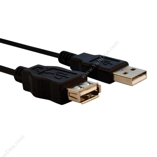 酷比客 L-CubicLCCPUSBAMAF-5M USB 延长线公对母 5M （黑） USB 延长其它线材