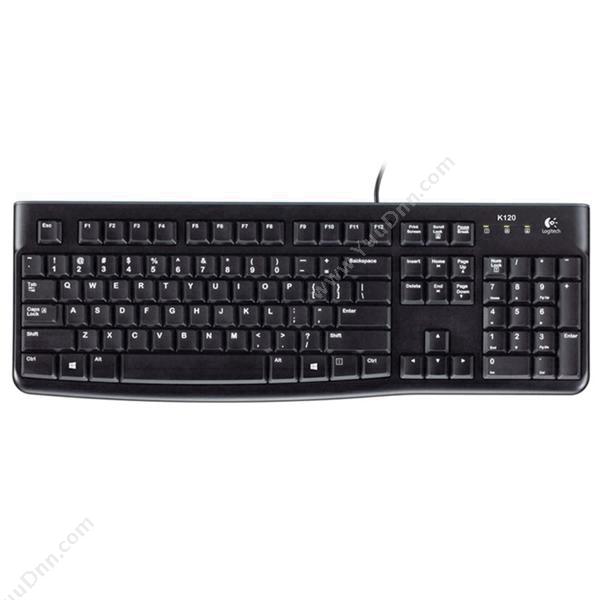 罗技 LogiK120 键盘（黑）键盘鼠标