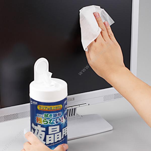 山业 Sanwa CD-WT4N-C 液晶屏幕清洁纸巾 装机配件