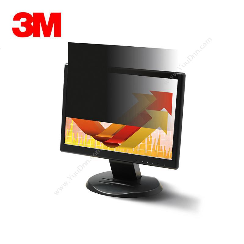 3M(黑）防窥片台式机18.5寸16：9宽屏(宽410mmx高231mm）电脑防窥膜