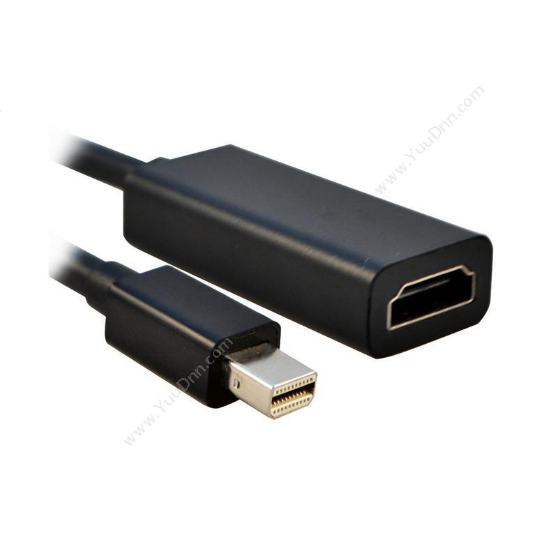 酷比客 L-CubicLCCPMDPHDMIBK Mini Display Port转HDMI/0.2M （黑） 用于苹果笔记本MacBook Air/Pro连接电视机 显示器 投影仪扩展配件