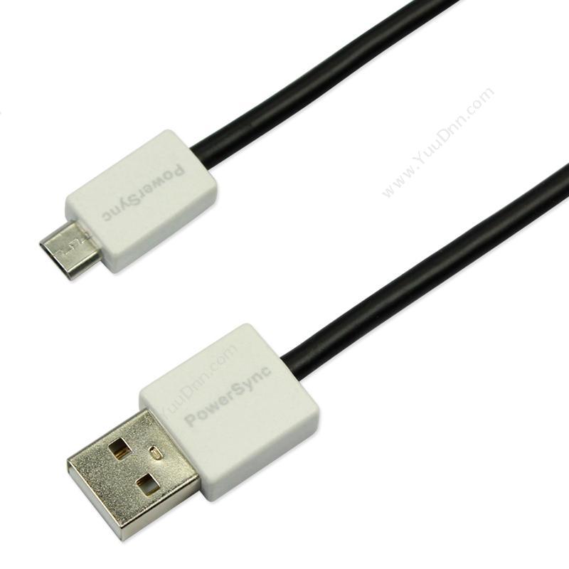 包尔星克 PowersyncUSB2-ERMIB150 micro数据线 1.5米 （黑） USB2.0视频线