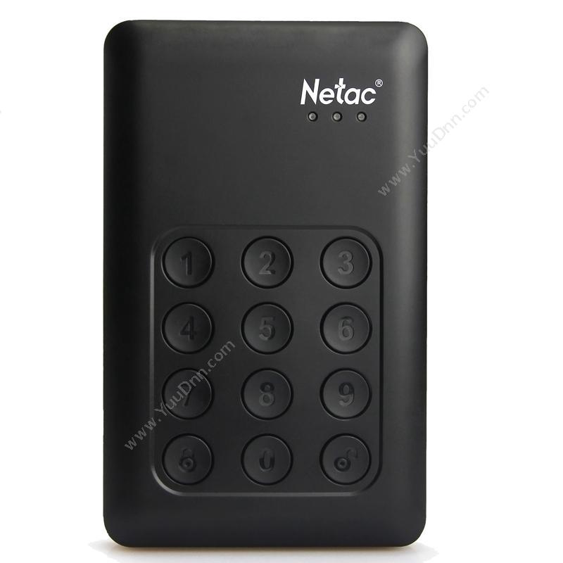 朗科 NetacK588-1TB  2.5寸 USB3.0（黑）移动硬盘
