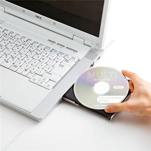 山业 Sanwa CD-MDV9 光驱读写头清洁盘片  透明（白） 装机配件