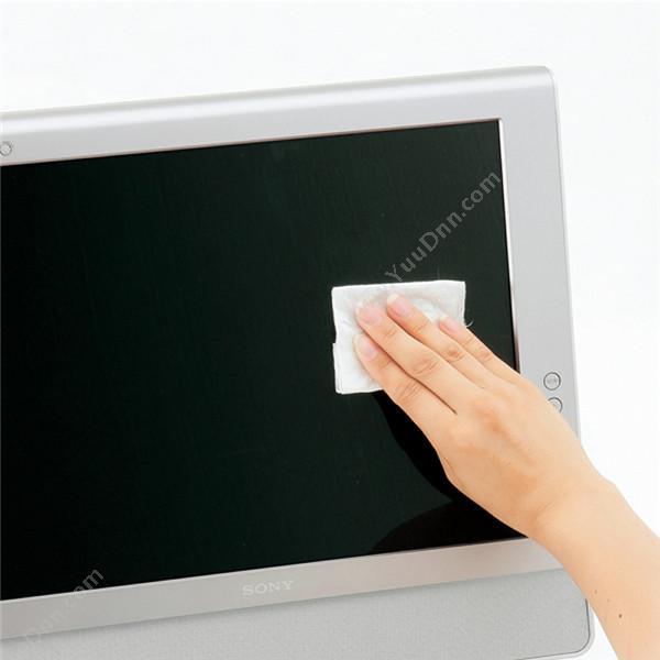 山业 Sanwa CD-WT4P10-C 液晶屏幕清洁湿纸巾 装机配件